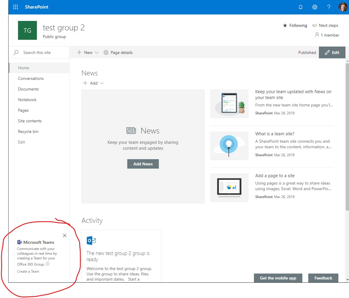 The teamify dialog in all its glory Teamify dialog screenshot